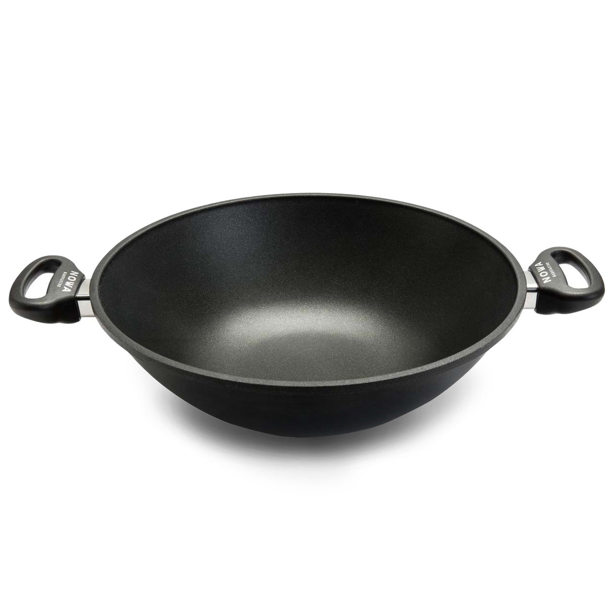 Guss-Wok Ø 32 cm mit 2 Griffen