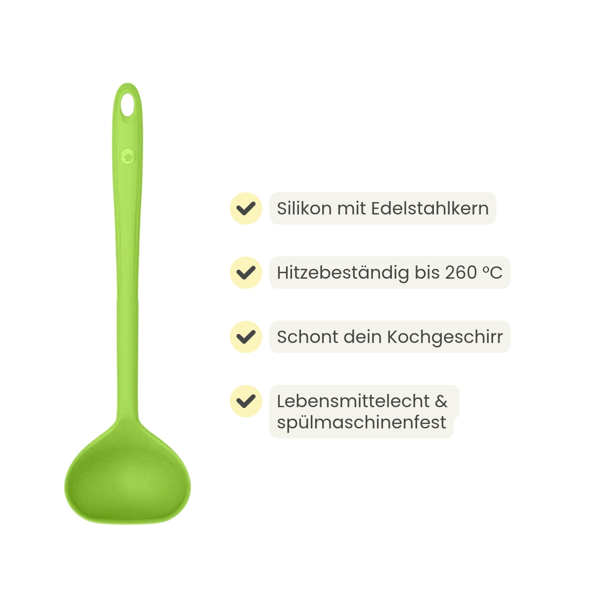 Suppen-Set: Kochtopf Ø 20 cm + Schöpfkelle gratis