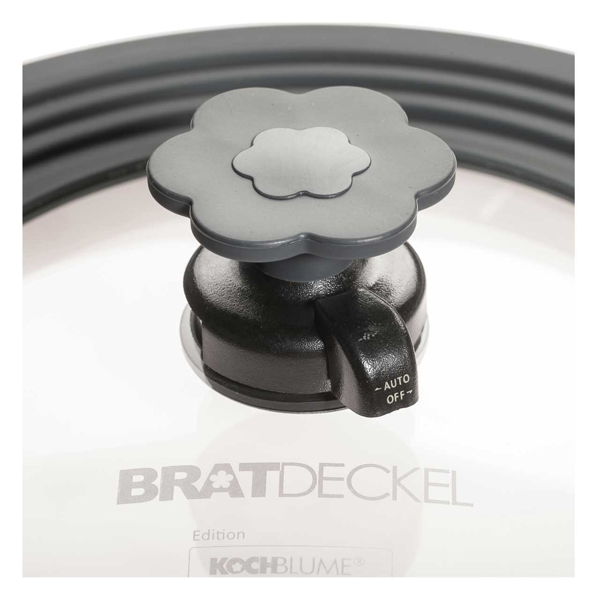 Bratdeckel mit Automatikventil