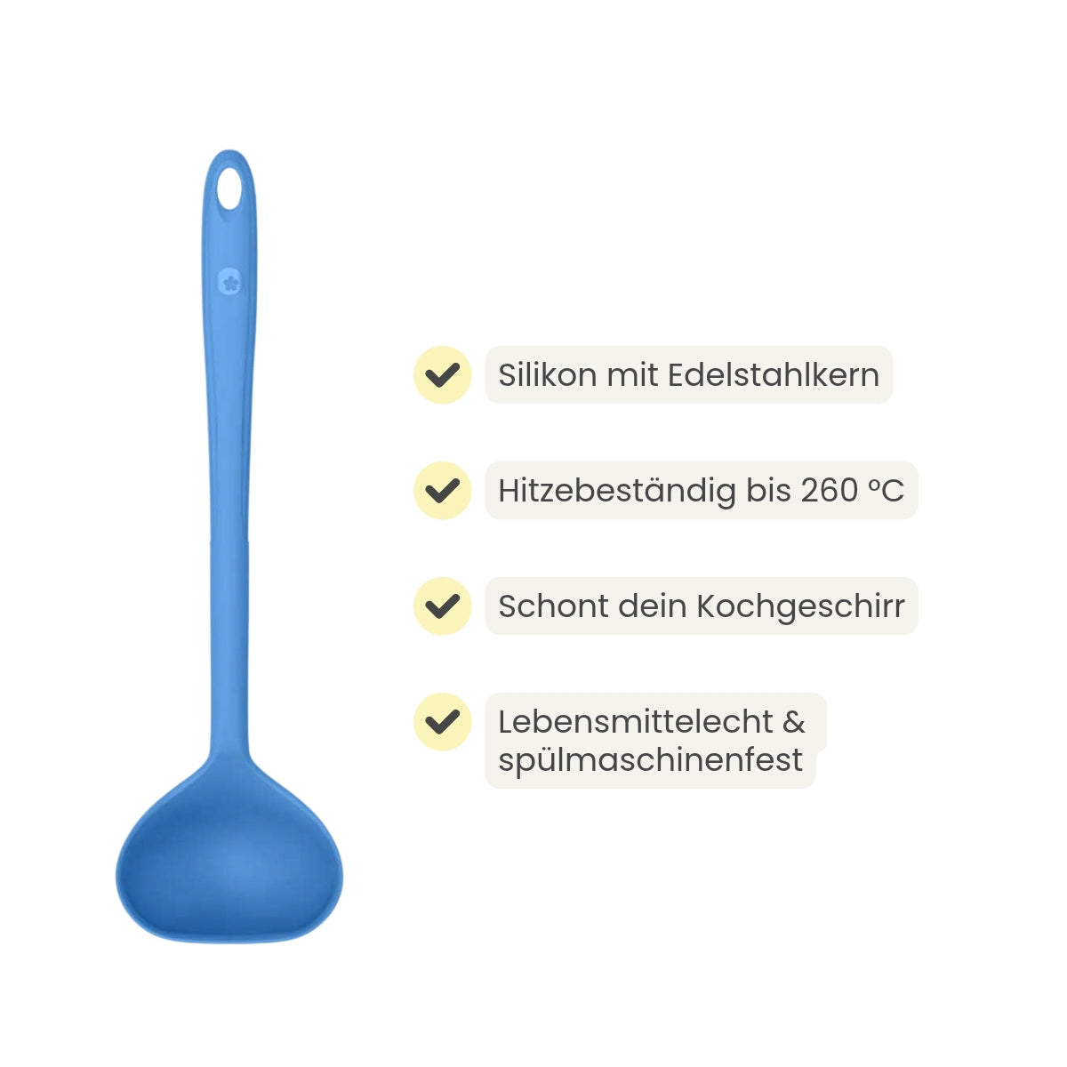 Suppen-Set: Kochtopf Ø 20 cm + Schöpfkelle gratis