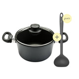 Suppen-Set: Kochtopf Ø 20 cm + Schöpfkelle gratis