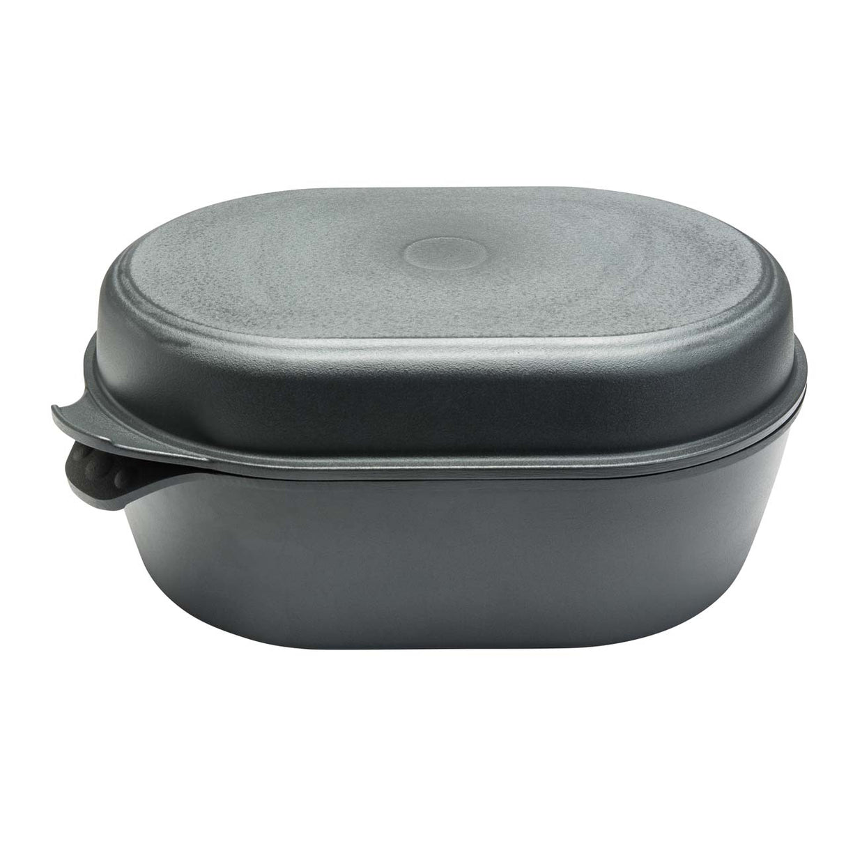 Bräter inkl. Guss-Grilldeckel 40x27cm