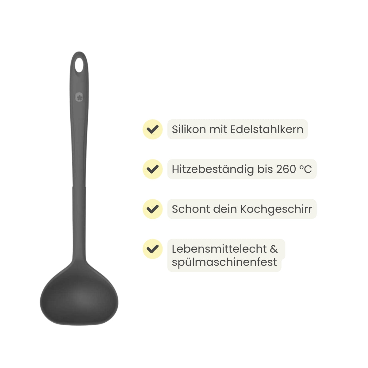 Suppen-Set: Kochtopf Ø 20 cm + Schöpfkelle gratis
