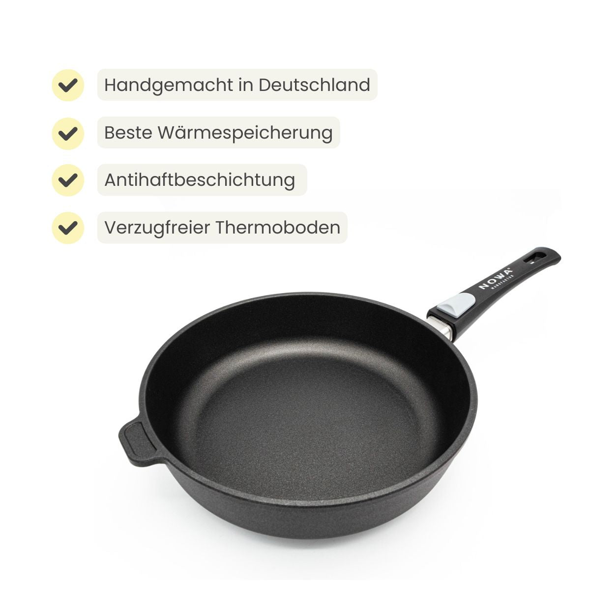 Bratpfanne Ø 20-28 cm | hoch 7 cm