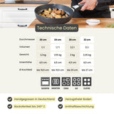 Bratpfanne Ø 20-32 cm | flach 4,5 cm