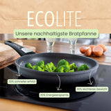 Bratpfanne ECOlite Ø 20-28 cm | flach 4 cm