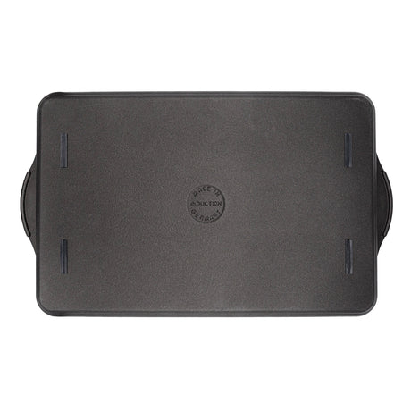 Grill- und Teppanyaki-Platte 49x29 cm gerillt