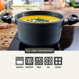 Suppen-Set: Kochtopf Ø 20 cm + Schöpfkelle gratis