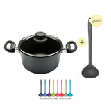 Suppen-Set: Kochtopf Ø 20 cm + Schöpfkelle gratis