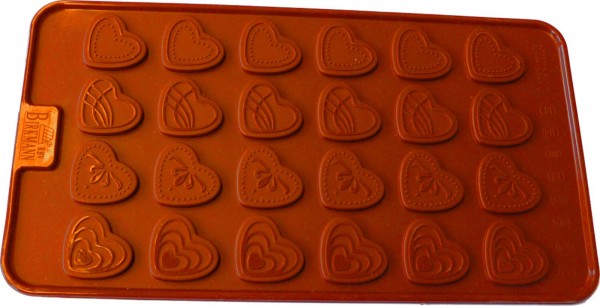Kuchen/Tortenschablone Herzen