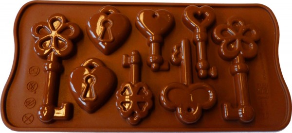 Schlüssel Pralinenform