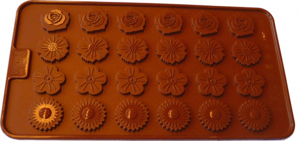 Kuchen/Tortenschablone Blumen
