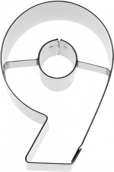 Zahl 9 Birkmann Ausstechform 6cm